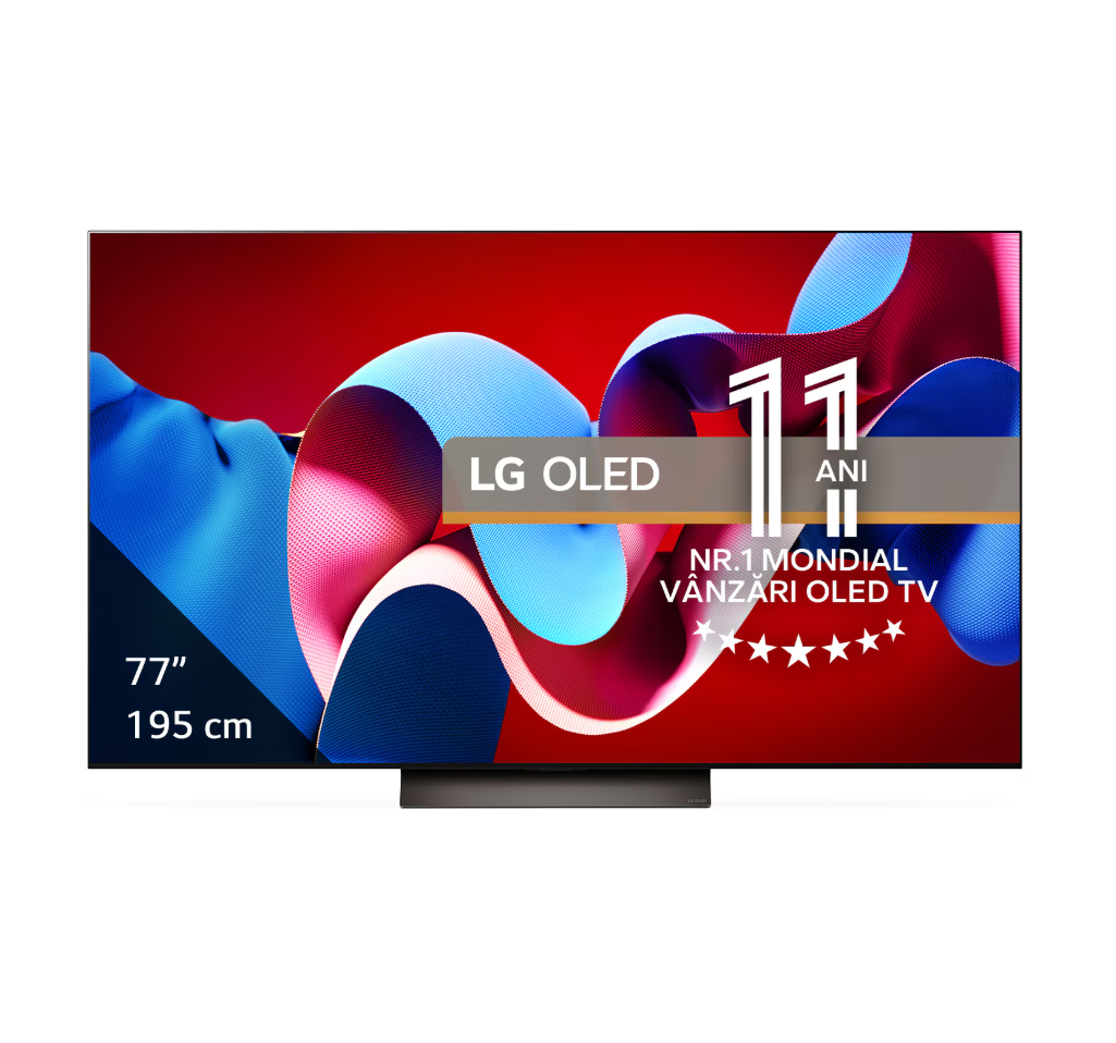 OLED TV 4K 77''(109CM) LG 77C41LA (Model (Smart TV Qled LG OLED77C41LA.AEU 77"(195CM))