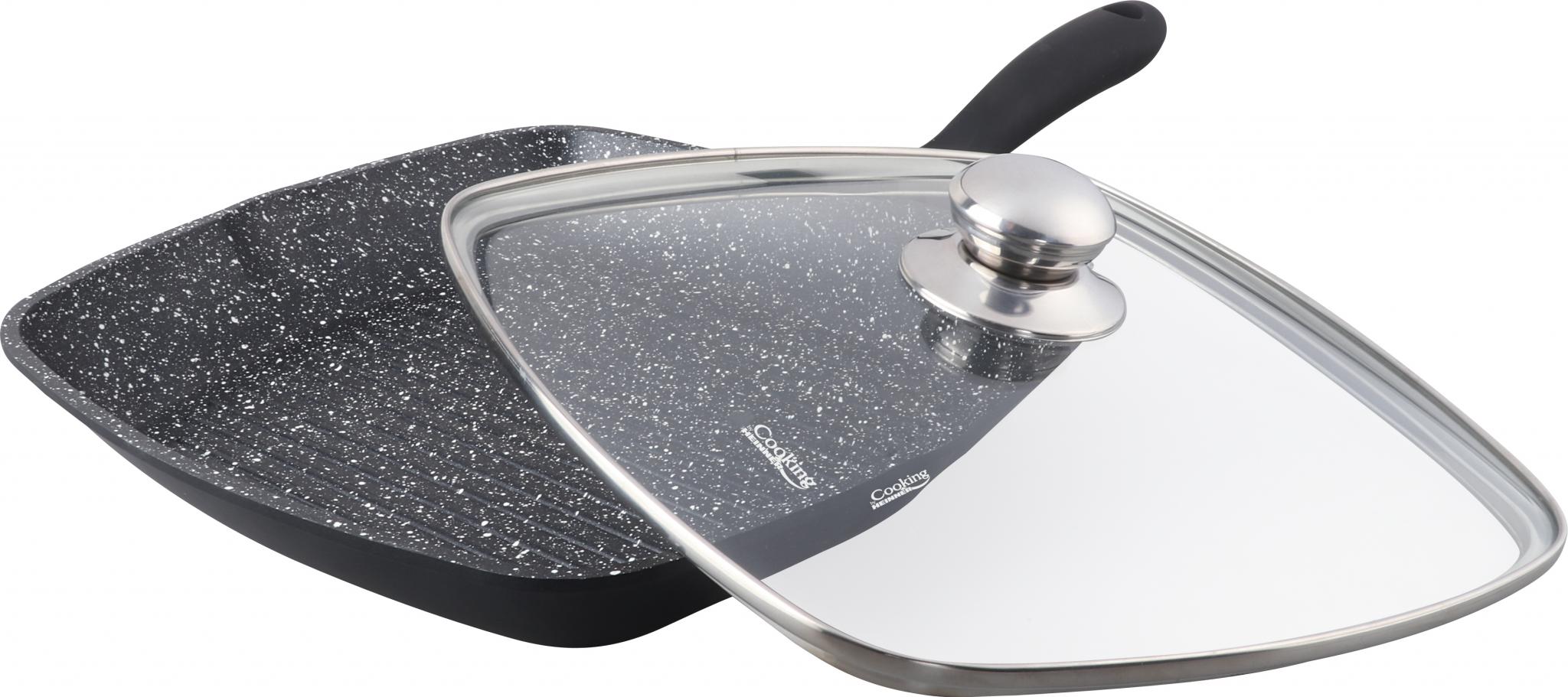 Heinner TIGAIE GRILL AL+CAPAC 28X4.5CM,DARK LINE