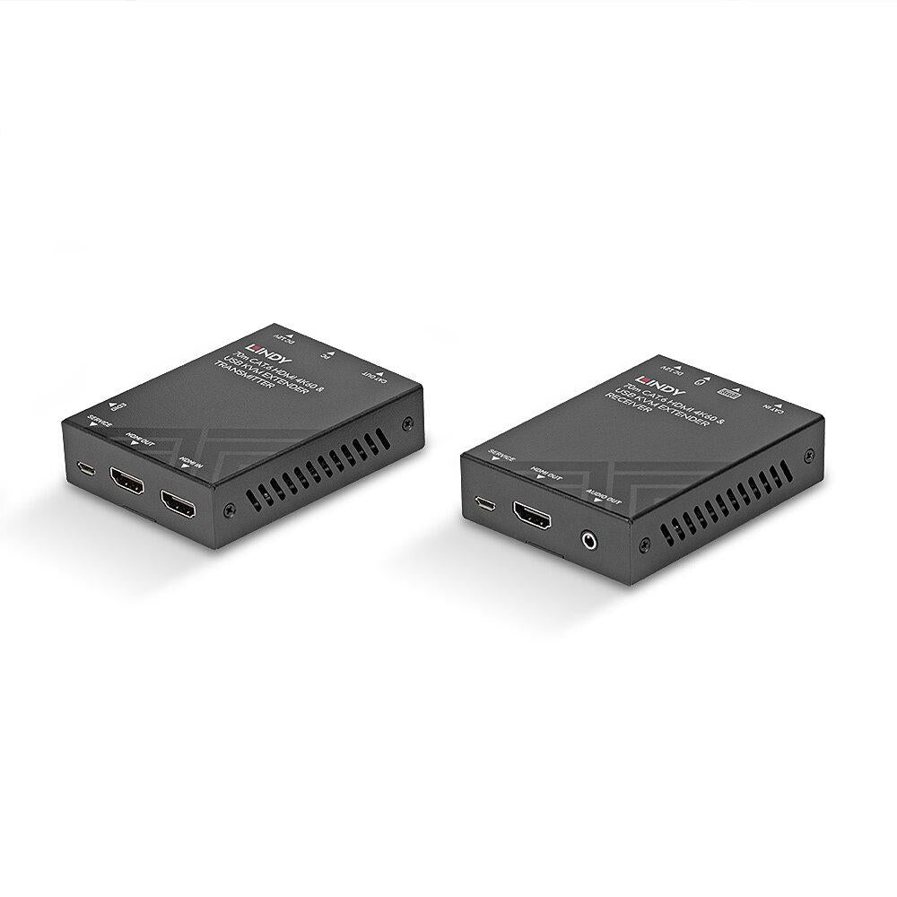 Lindy 70m Cat.6 HDMI 4k60 Kvm Extender (Lindy Cat.6 HDMI 4k60 Kvm Extender)