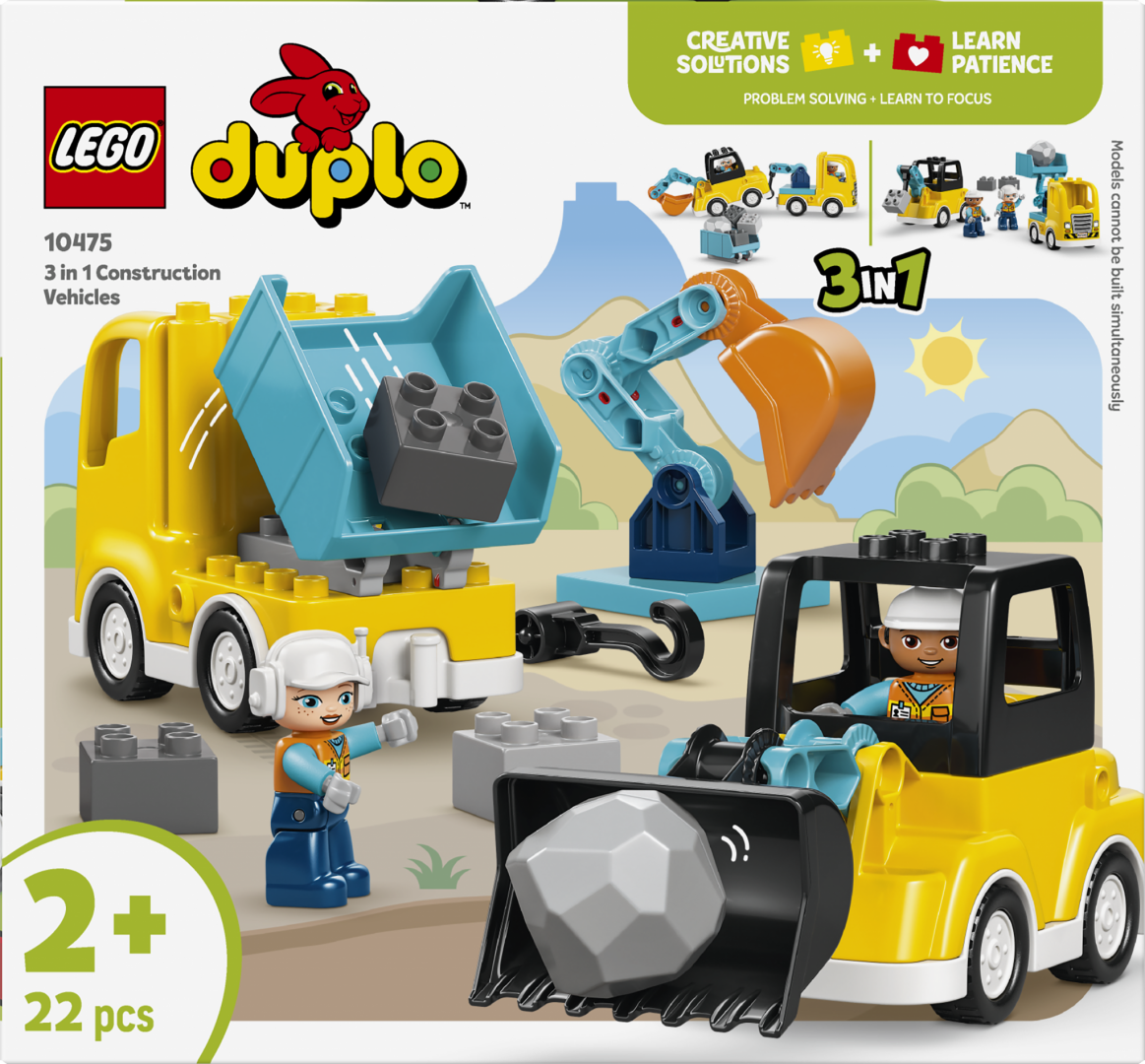 Vehicule Constructii 3 in 1  LEGO10475 (vehicule de Constructii 3 in 1  LEGO10475)