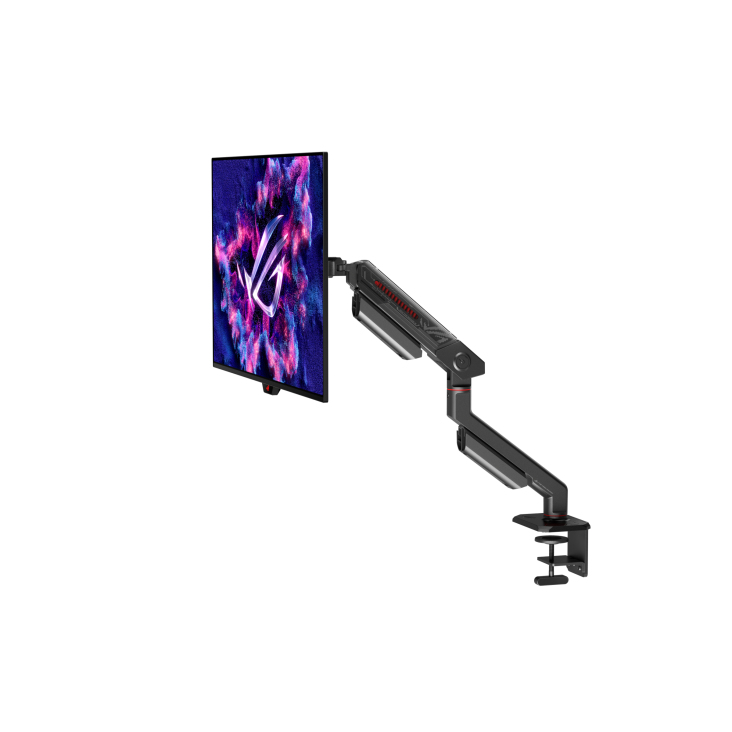 ASUS AAS01 Rog Ergo Mon Arm Max 39'' Bl (ASUS AAS01 – Rog Ergo Arm. Mounting: Clamp)