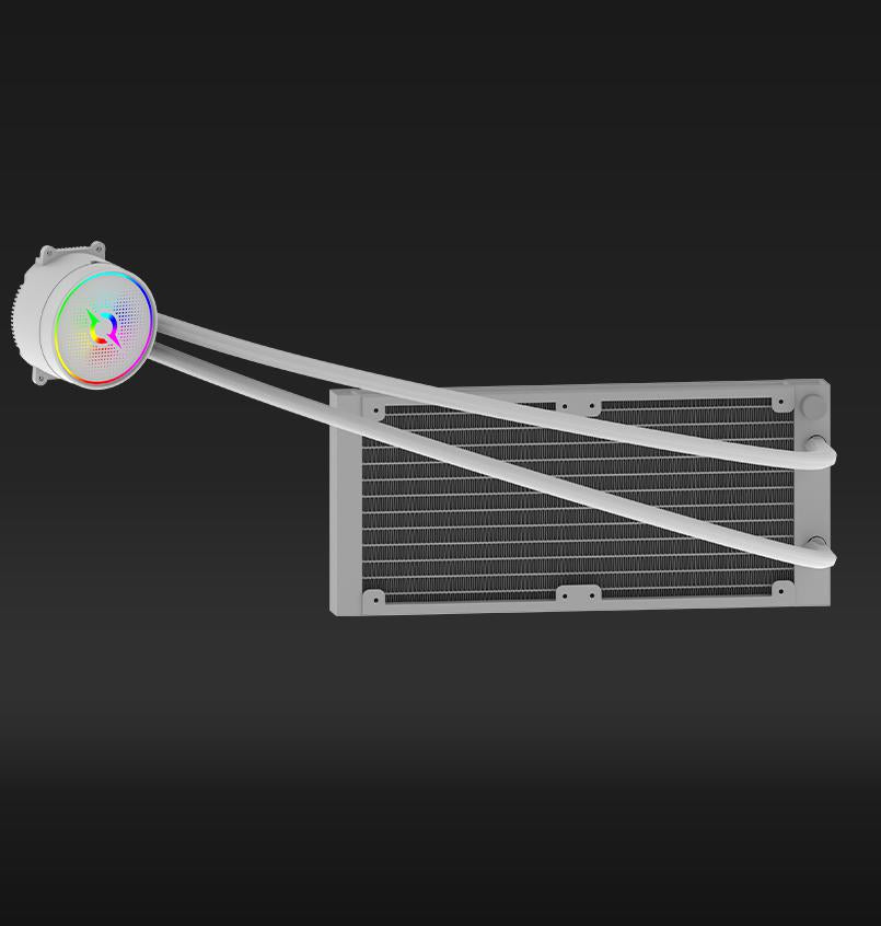 CPU Cooler Aquarius 240 Aio White Argb (Cooler Procesor Aqirys Aquarius 240 Aio)