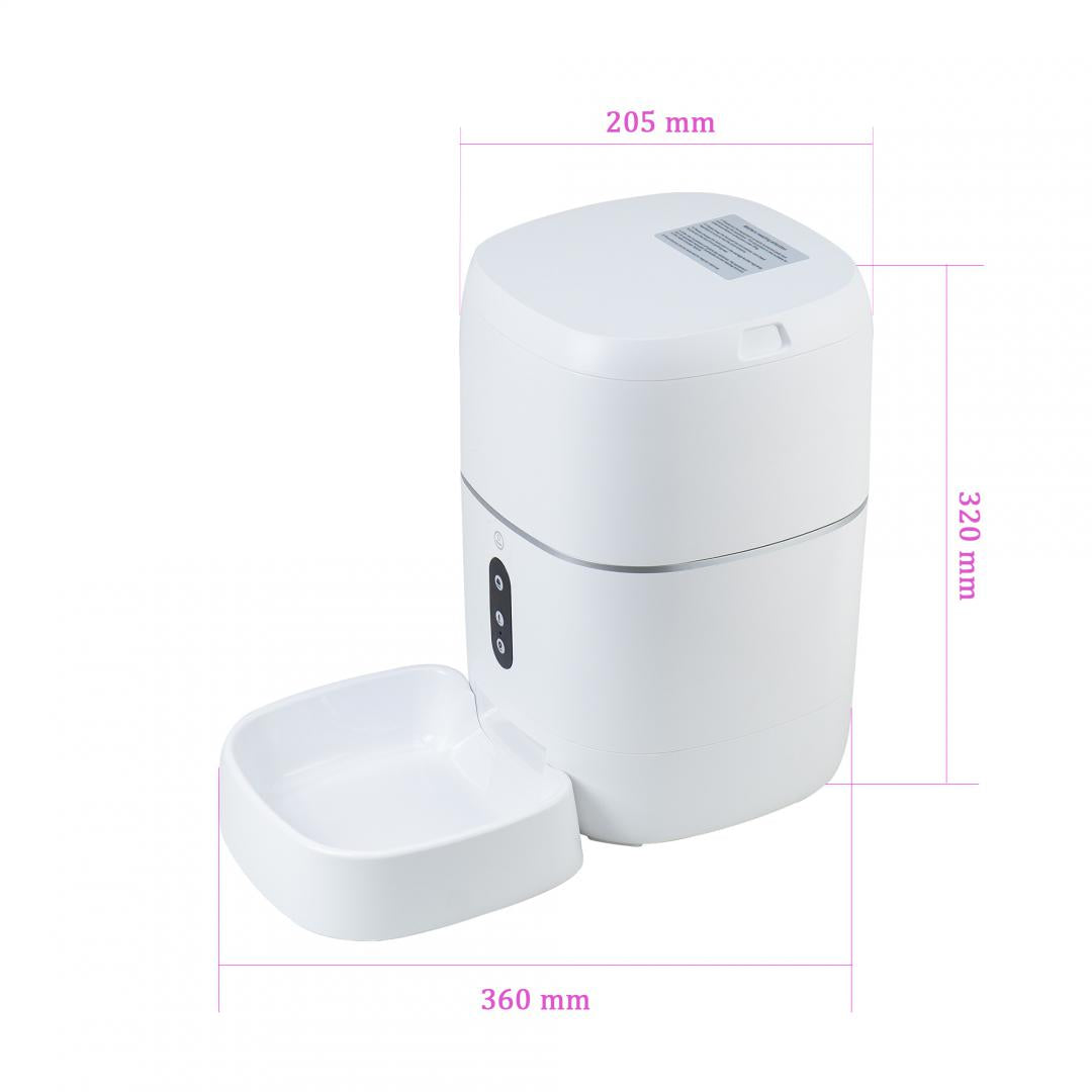 Pni PT033WF Smart Pet Feeder (Hranitoare inteligenta de mancare Pni MyPet PT033PF pentru animale de casa)