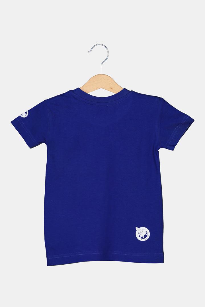 Pegas TRICOU  LOGO MULTICOLOR COPII  ROYAL BLU