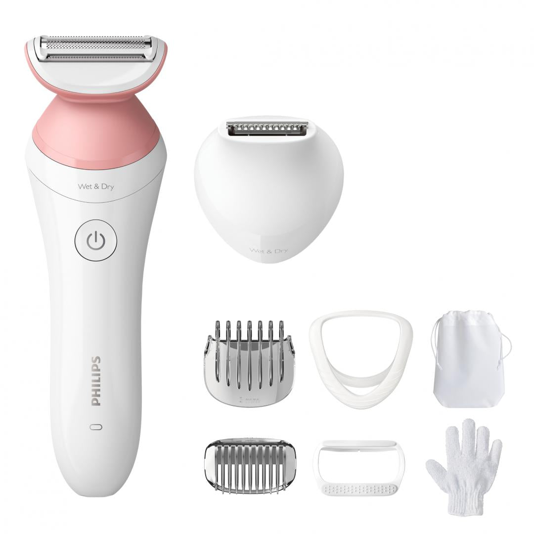 Aparat de ras fara fir Philips BRL146/00 (Aparat de ras fara fir umed si uscat Philips Lady Shaver Seria 6000 BRL146/00)