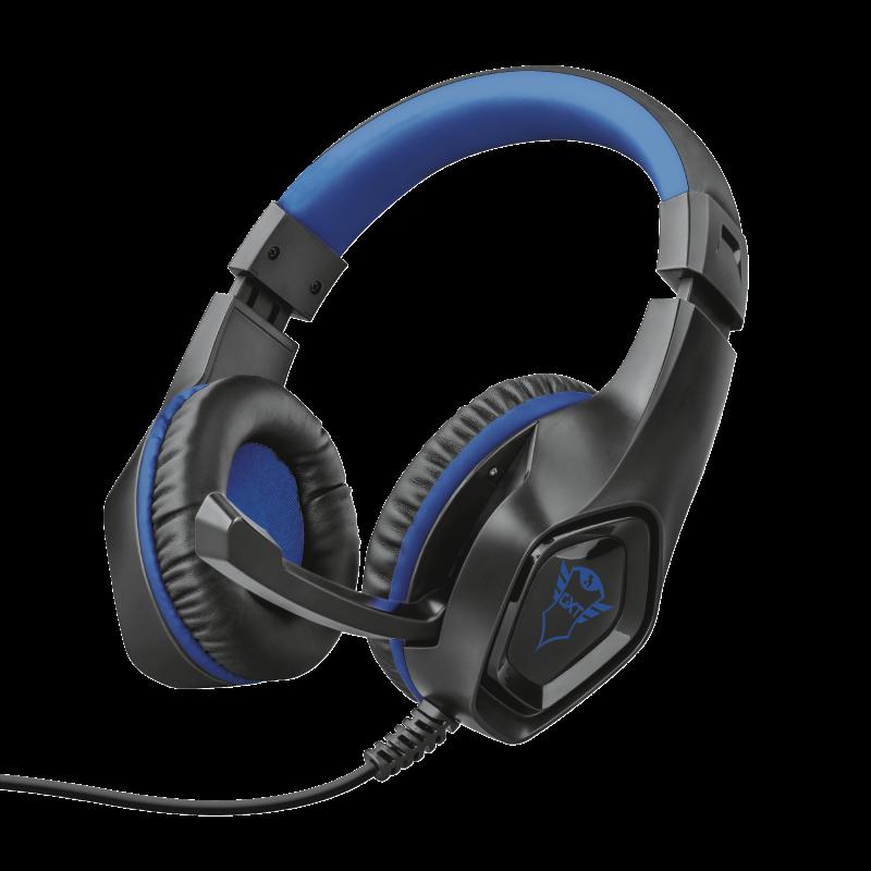 Casti cu microfon Trust GXT 404B Rana Gaming PS4, negru