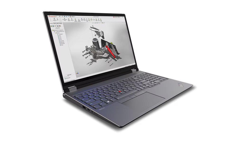 Laptop Lenovo ThinkPad P16 Gen 2, 16" WQXGA, Intel® Core™ i9-13980HX, NVIDIA® RTX 4000 Ada Generation, RAM 32GB, SSD 1TB, 3YP W11P