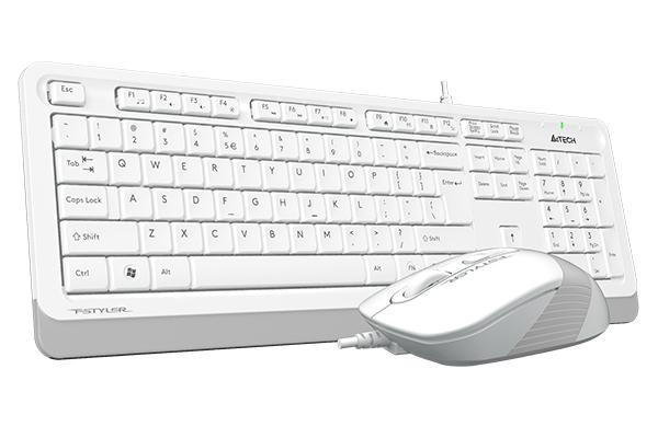 KIT A4TECH F1010-W WHITE USB