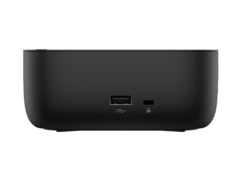 HP USB-C Dock G6 100W, Porturi: 2x USB Type-C (data & 15W USB Power Delivery)/ 1x USB Type-A 10Gbs/ 2x USB Type-A 5Gbs/ 2x DisplayPort 1.4/ 1x RJ-45/ 1x HDMI 2.1, Dimensiuni: 12.1 x 12.1 x 5.1 cm, Greutate: 0.68Kg, 3yw