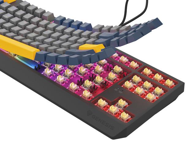 Tastatura Genesis Thor 230 TKL P albs