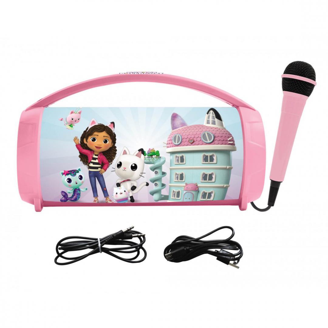 Boxa cu Microfon si Lumini, Gabby