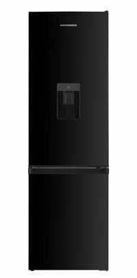 Combina frigorifica HEINNER HC-HM260BKWDF+, 260 l, Clasa F, Dozator apa, Negru