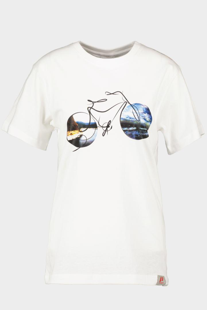 Pegas TRICOU BICICLETA PEISAJE W