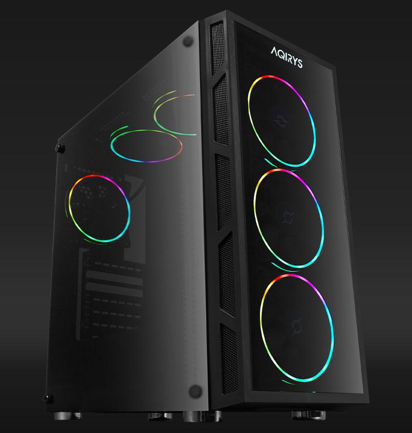 Carcasa Aqirys Antares Midi Tower Black (Carcasa Aqirys Antares)