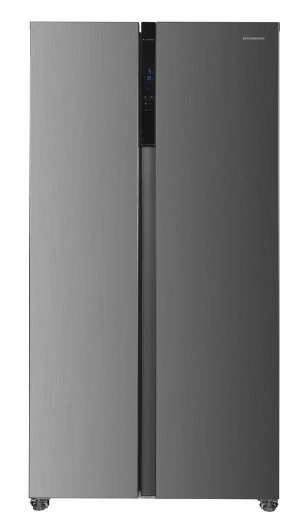 Side by Side HEINNER HSBS-H442NFXE++, No Frost, 442 L, Clasa E, Aspect Inox