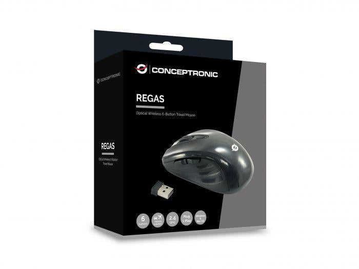 Conceptronic Wireless Mouse CLLM5BTRVWL (Mouse Wireless Conceptronic Optical Wireless 5-Button Travel Mouse)