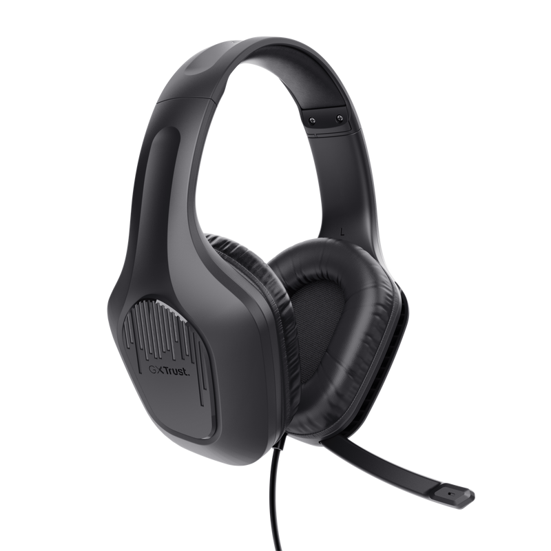 RESIGILAT | Casti gaming Trust GXT 415 Zirex cu fir, lungime cablu 2m, compataibile cu PC, laptop, consola video, smartphone, negru - imagine 3 - RESIGILAT