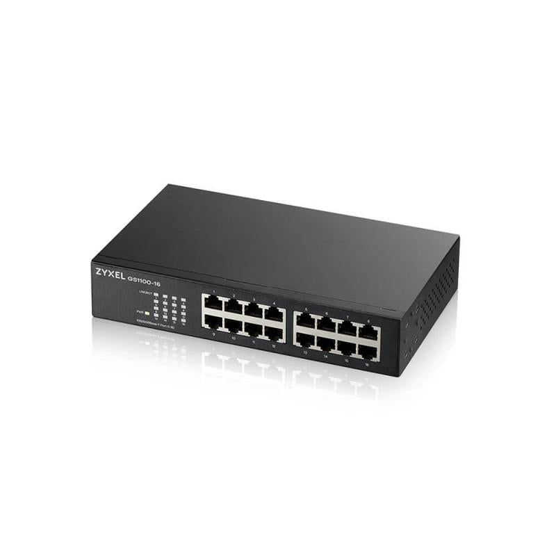 ZYXEL GS1100-16 16-PORT GBE UNMG SWITCH