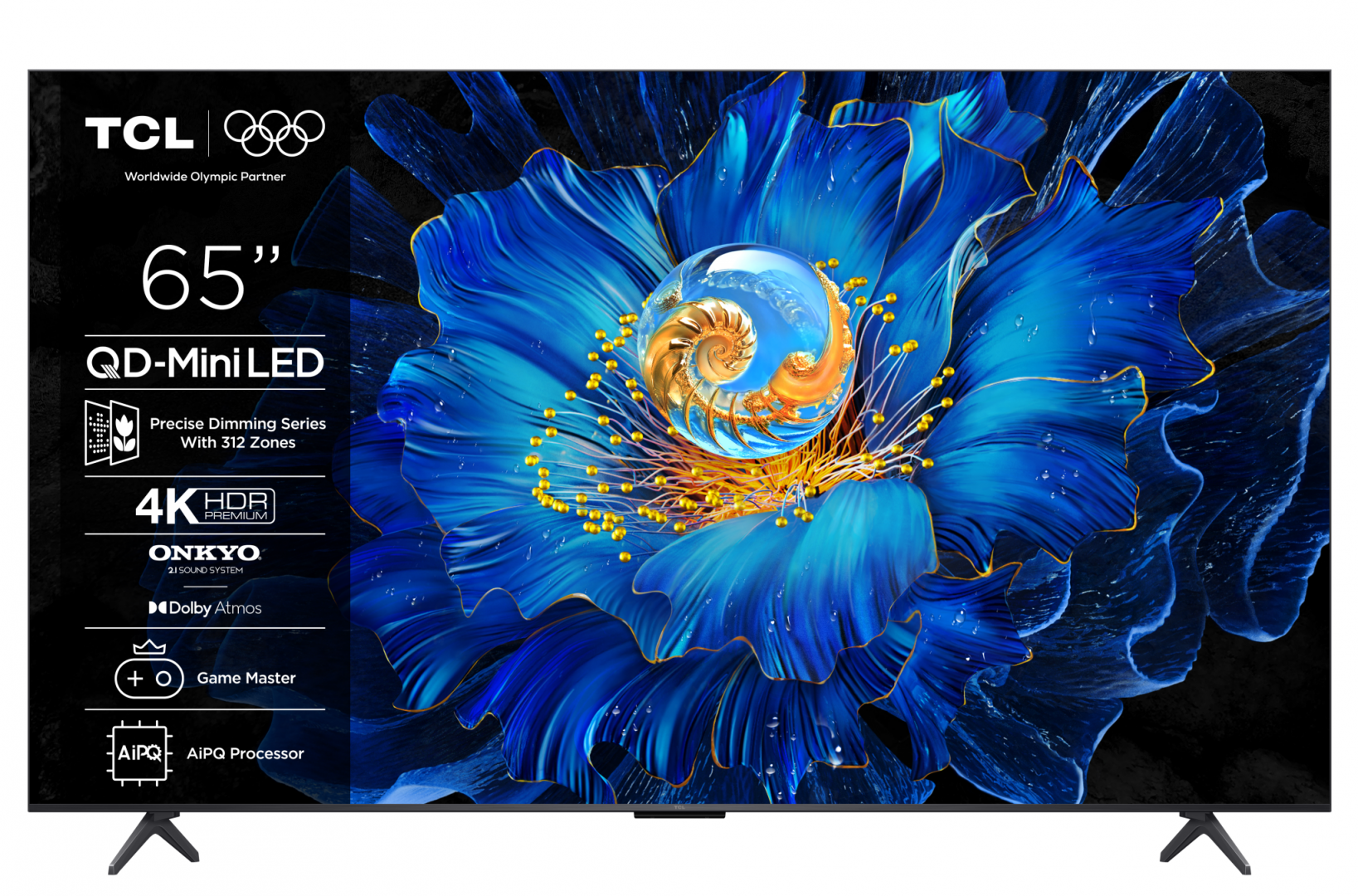 Televizor TCL MiniLed 65C6KS, 164 cm, Google TV, 4K