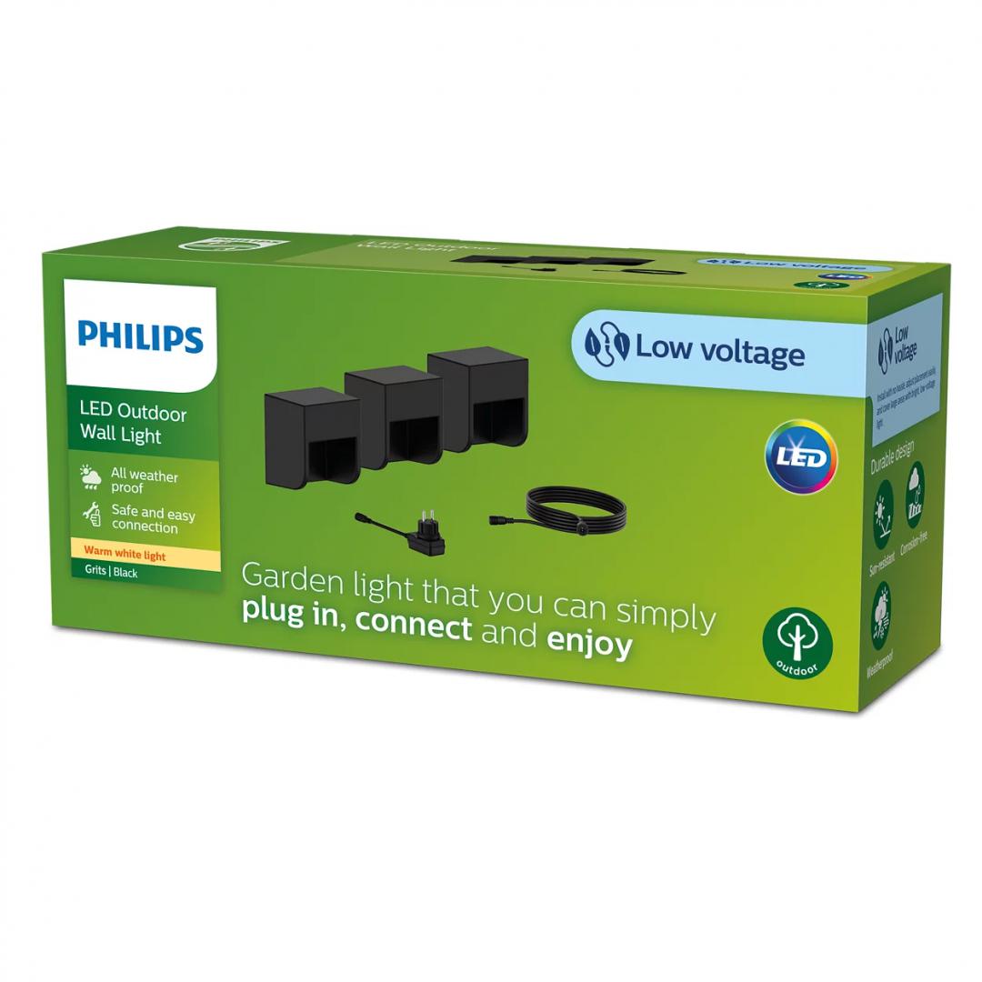 Grits Gardenlink Wa Kit Bl 24V 06 (Kit 3 Lampi LED pentru exterior Philips Grits Gardenlink)
