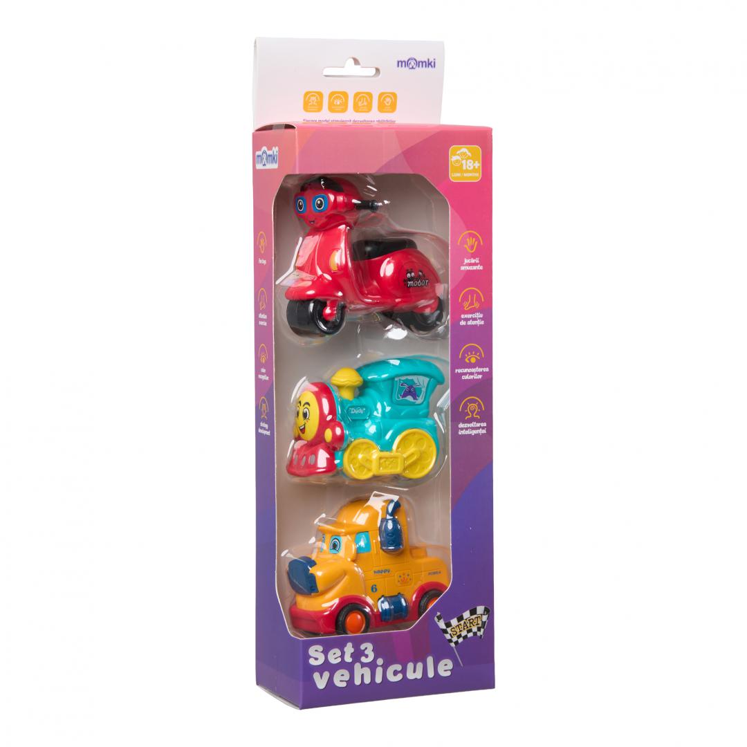 MomKi SET 3 VEHICULE, DIVERSE MODELE V1