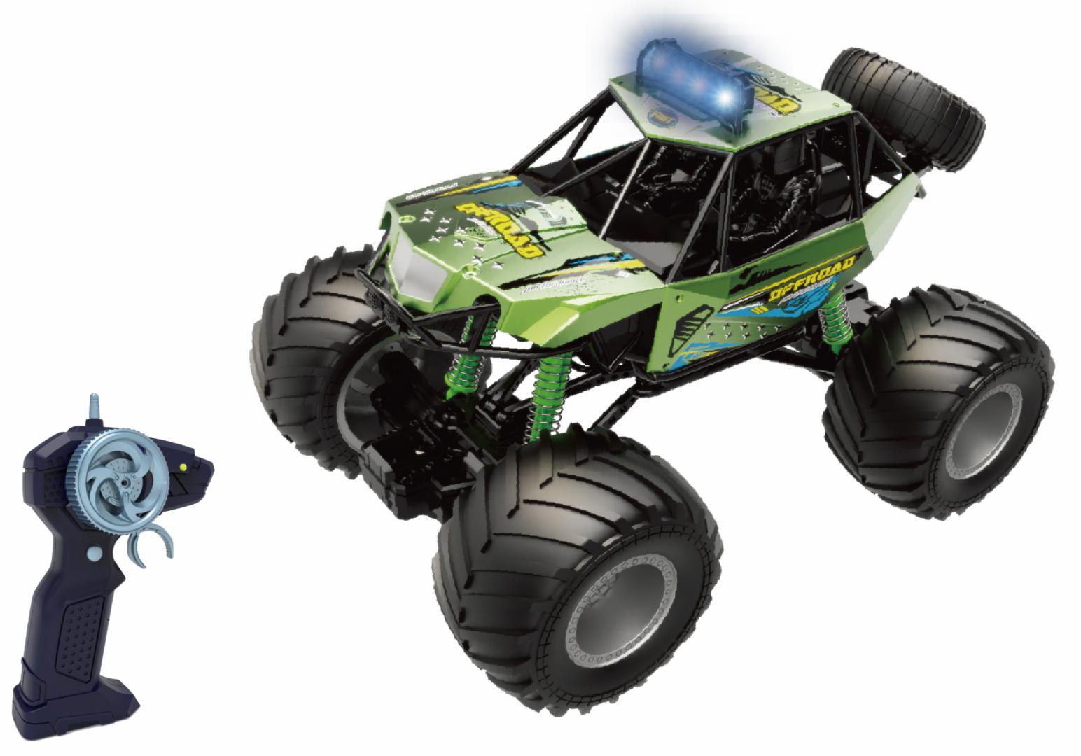 Cevodle MASINUTA TELE.BIG FOOT 1/10,44CM,DIV CUL