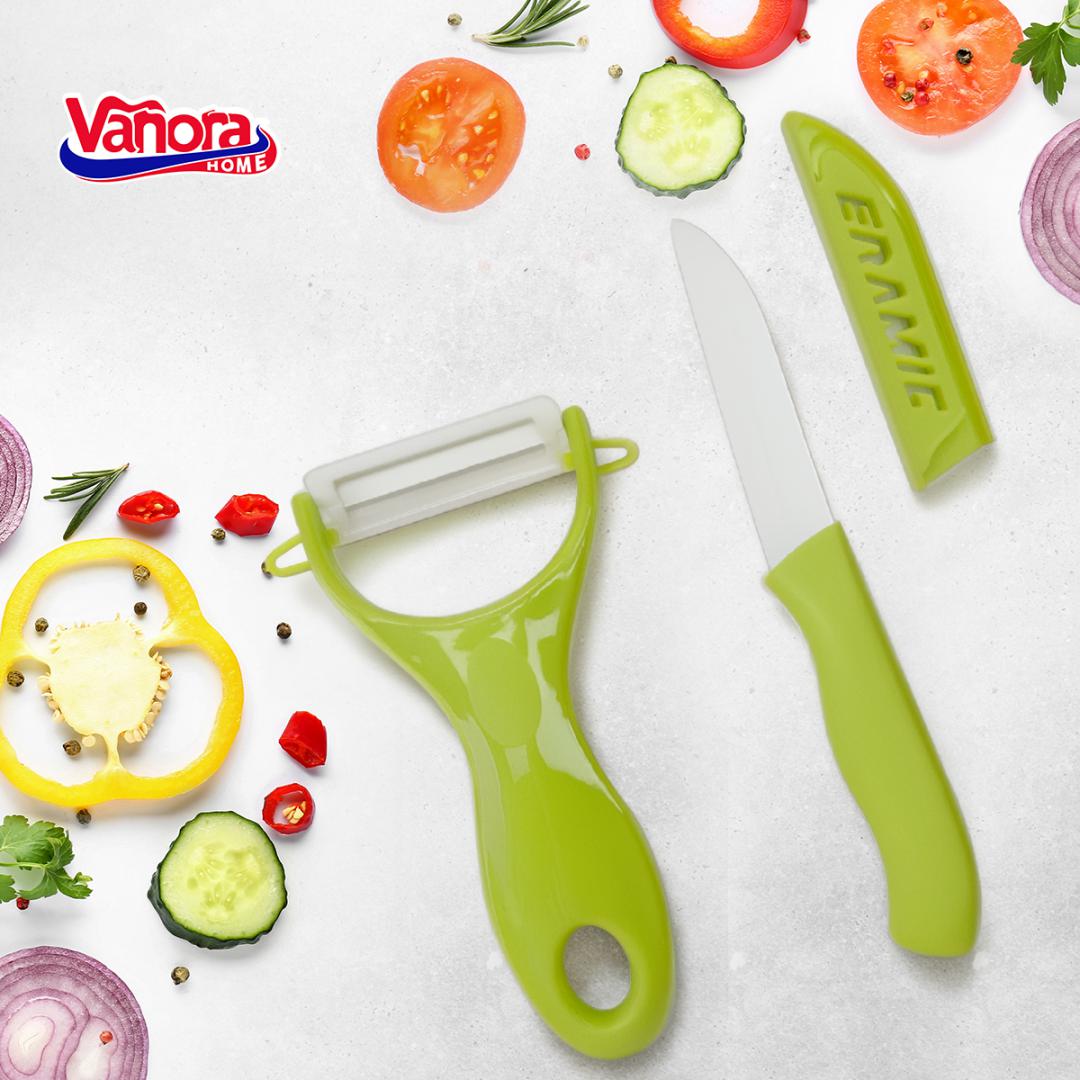 Vanora SET CUTIT 7CM+CURATATOR CERAMIC 13x7.6CM