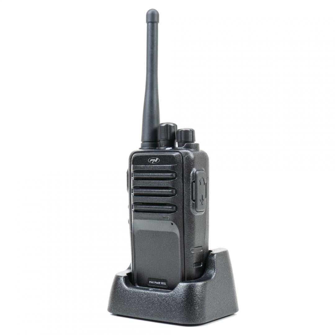 Pni Statie Radio Portabila Pmr R15 (Statie radio portabila profesionala Pni Pmr R15 0.5W)