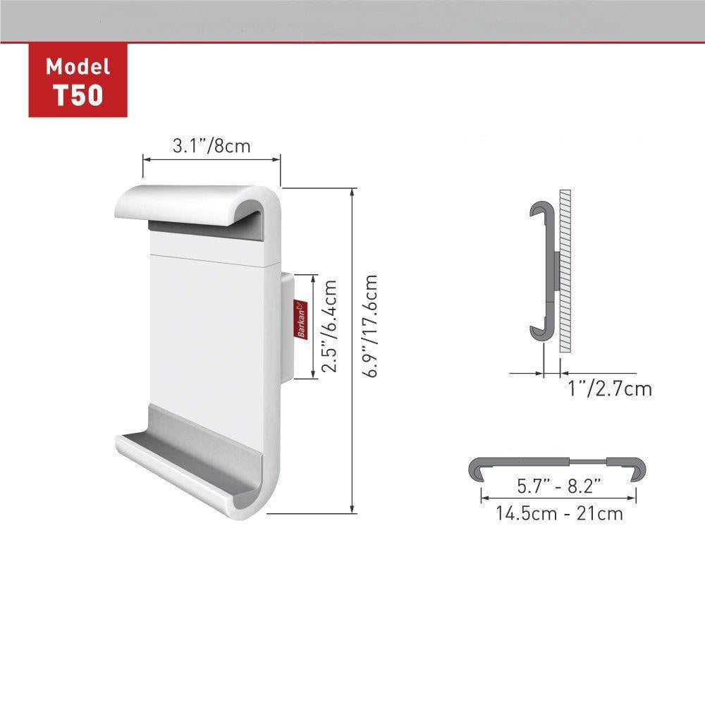 Suport tableta perete Barkan 7-12" 360°
