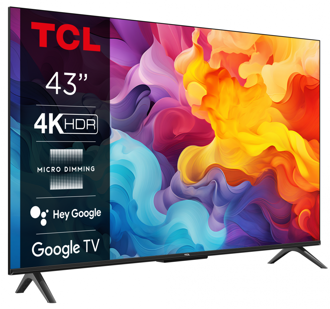 LED TV 4K 43''(109CM) TCL 43P61B (Televizor TCL LED 43P61B)