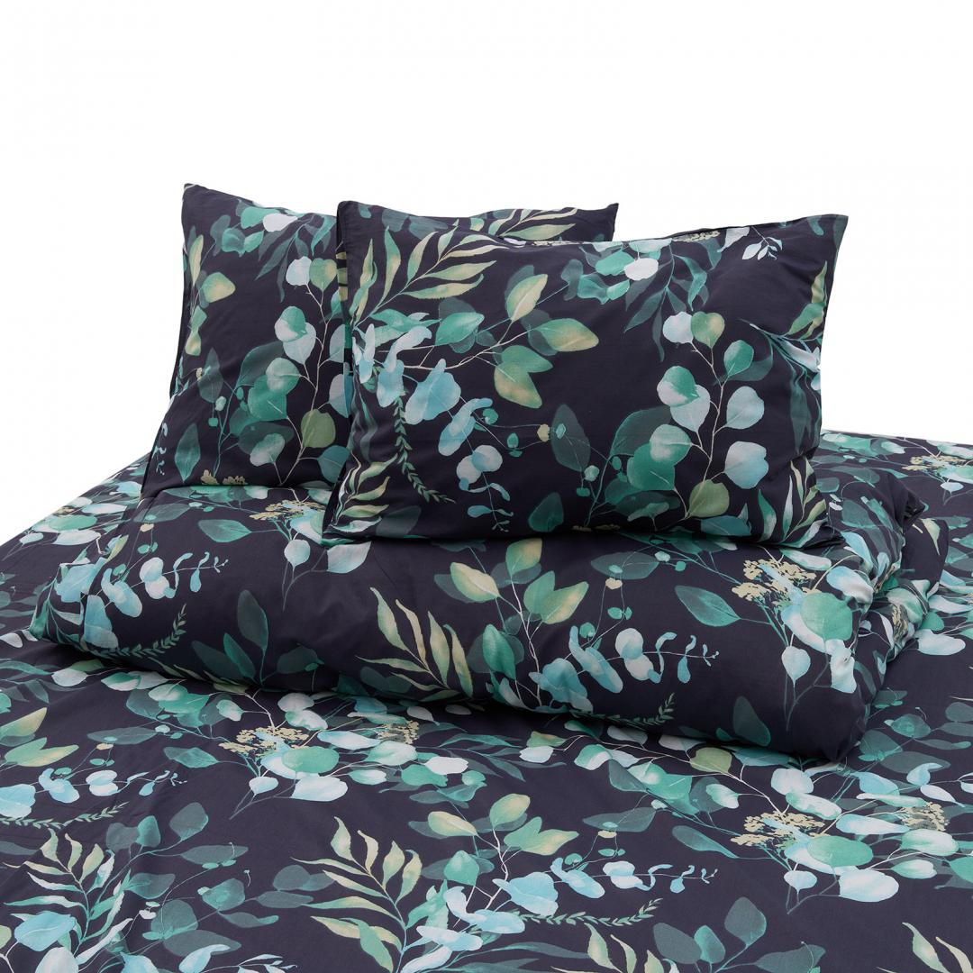 Vanora Set de pat king size bumbac, 92 gsm,Jade