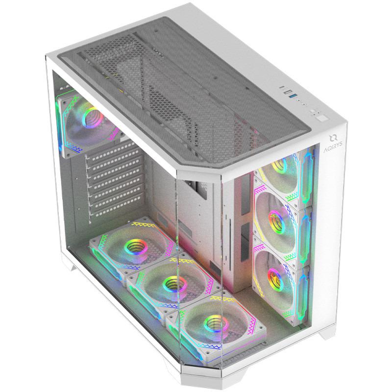 Carcasa Aqirys Titan Midi Tower White (Carcasa Aqirys Titan)
