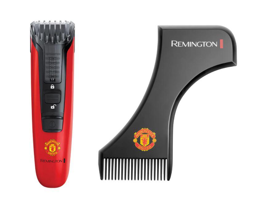 Aparat de Tuns Barba Remington MB4128 (Aparat de tuns pentru barba/mustata MB4128 Manchester United Beard Boss Styler)