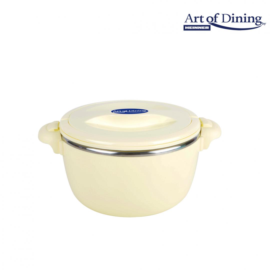 SET 3 CASEROLE TERMICE 2+4+6L,BELLY BEIGE, ART OF DINING BY HEINNER