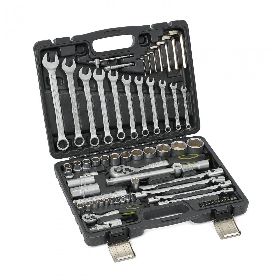 Heinner HR TRUSA 77 PIESE 1/4"&1/2" CR-V