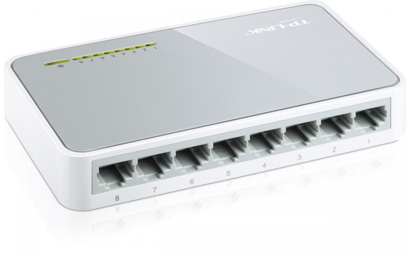 TP-Link TPL SW 8P-FE UNMNGD DESK