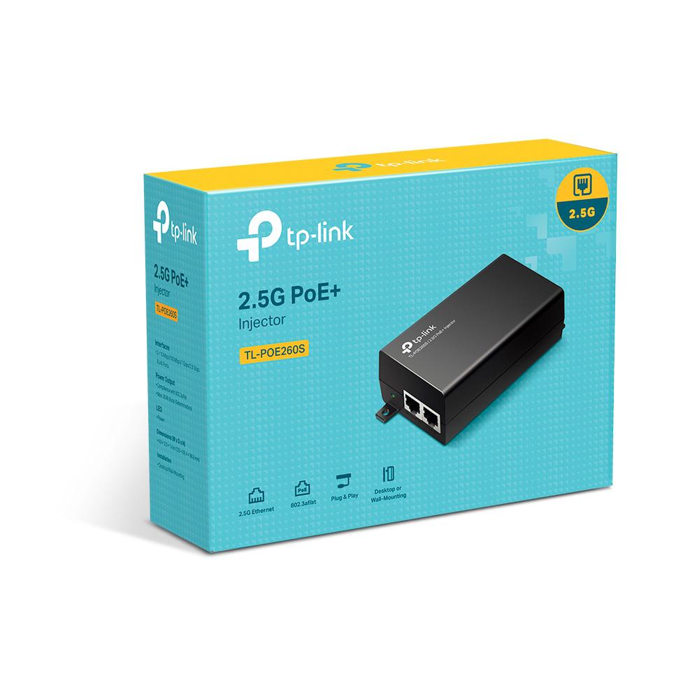 TP-LINK POE+ INJECTOR 2.5G TL-POE260S
