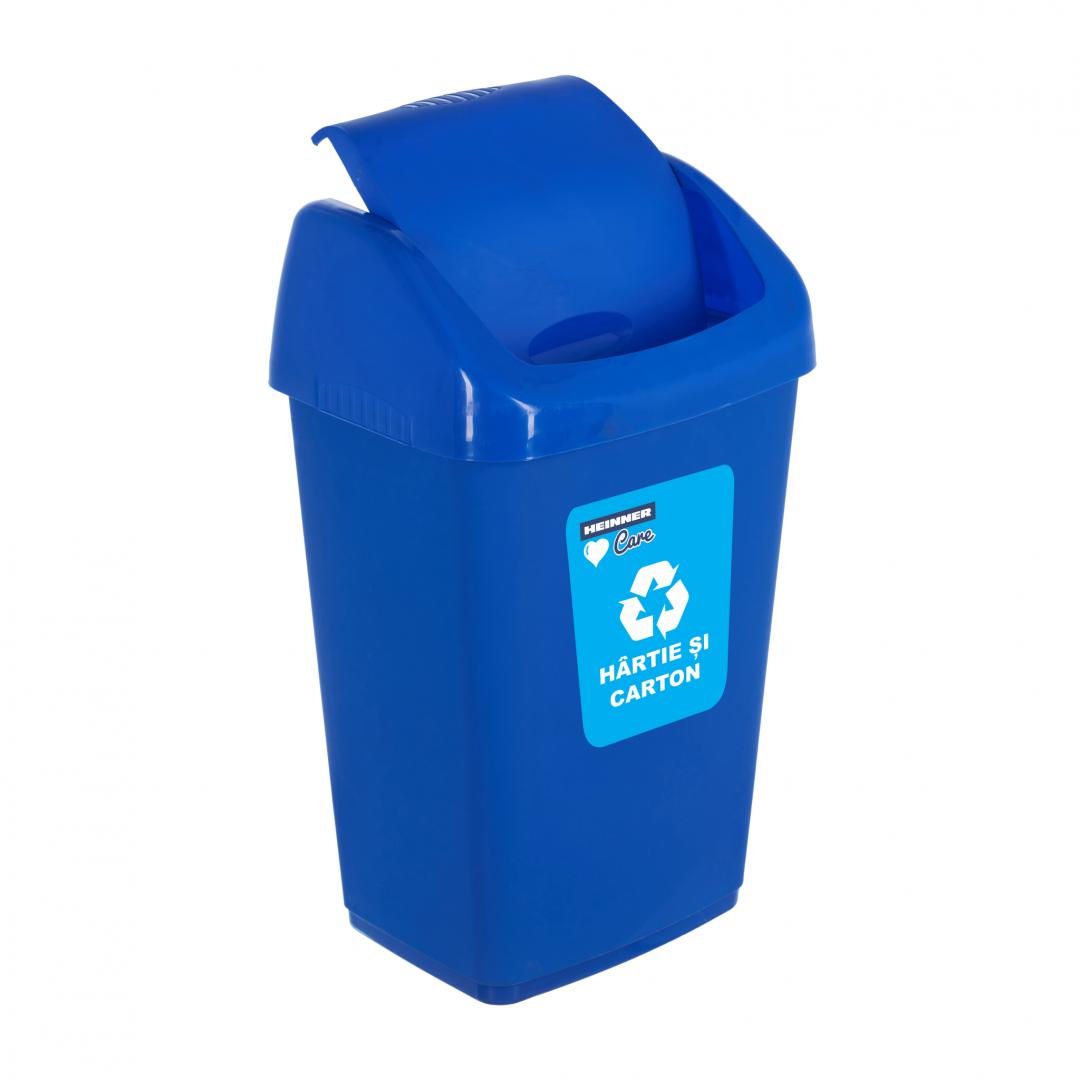 Heinner COS GUNOI PT RECICLARE ECO 35 L, ALBASTR