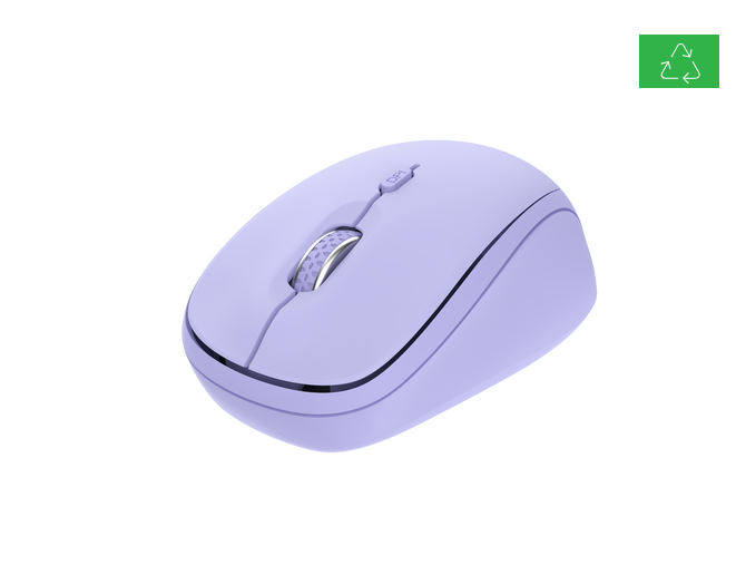 Trust Yvi Wireless Mouse - purple