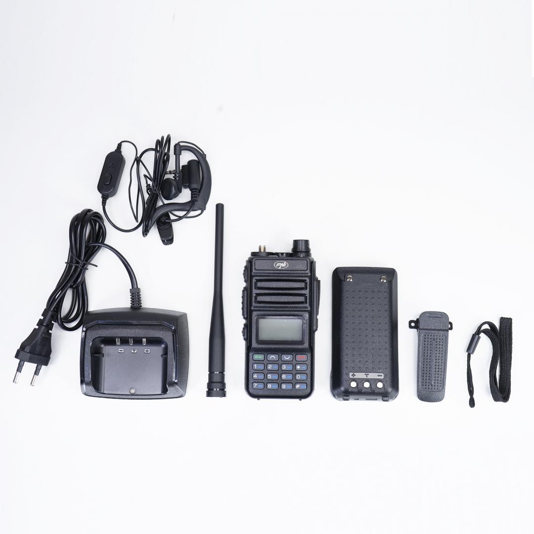 Pni Statie Radio Portabila P15UV Vhf/uhf (Statie radio portabila Vhf/uhf Pni P15UV dual band)