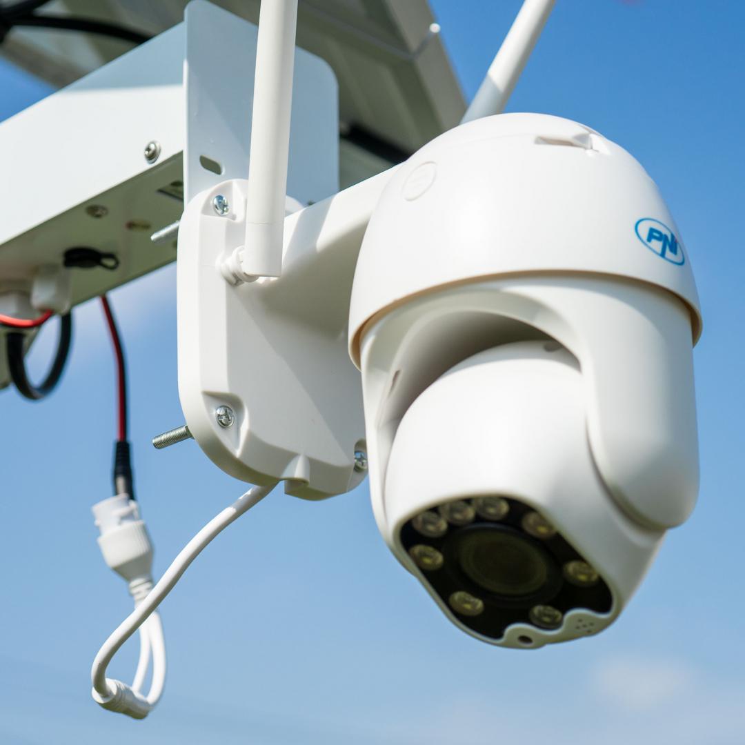 Pni Camera Supraveghere + P.solar IP60L (Camera supraveghere video Pni IP60 live Ptz cu panou solar)