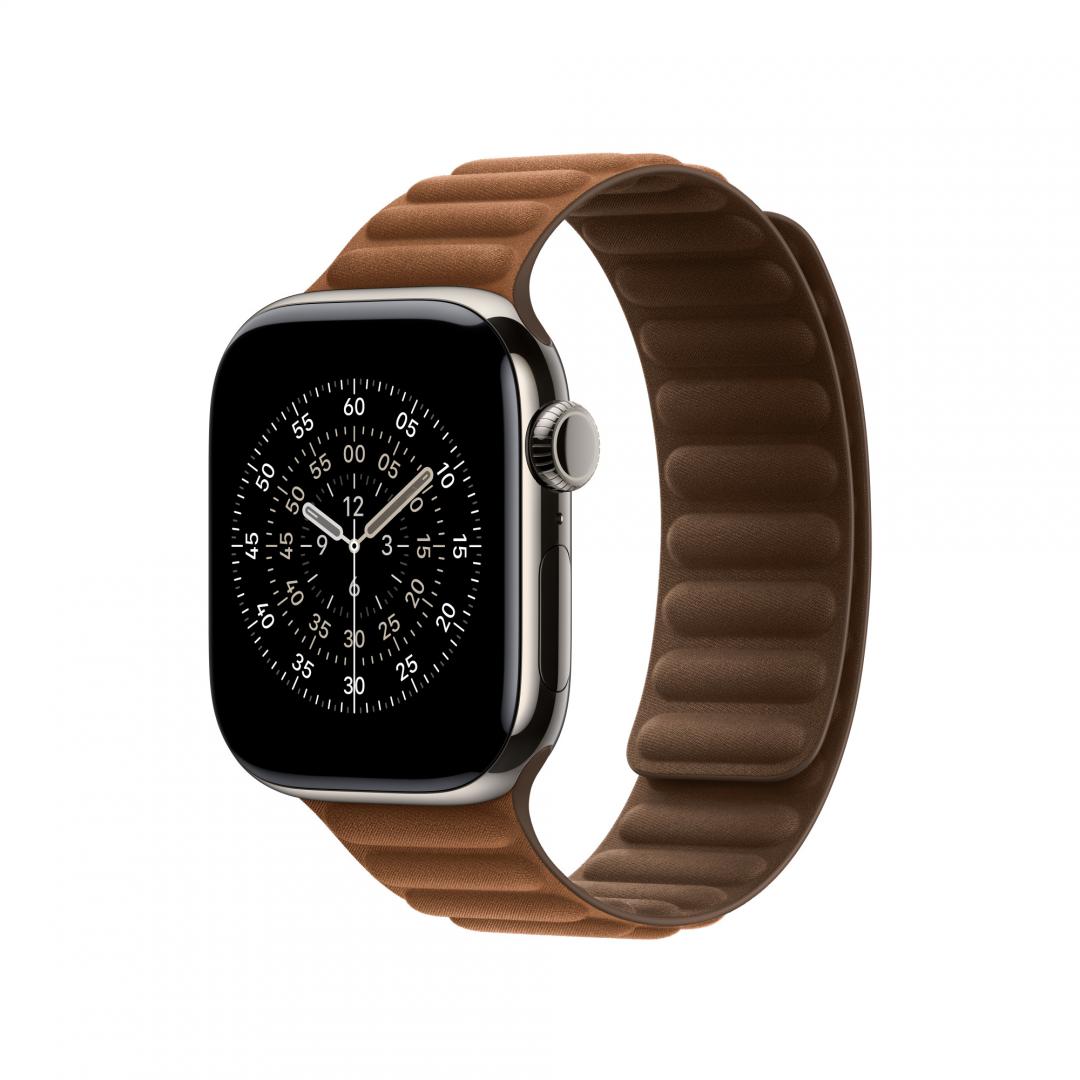 Apple AW BAND 42MM MAGNETIC LINK CARAMEL M/L