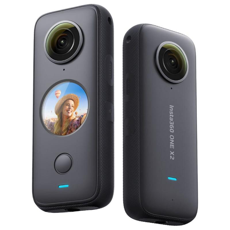 RESIGILAT | Camera video sport Insta360 ONE X2, 5.7K, 360°, Waterproof(pana la 10 metri), 4 microfoane, Mod Steadycam, InstaPano, Slow Motion, capacitate acumulator 1630 mAh, culoare neagra - imagine 3 - RESIGILAT