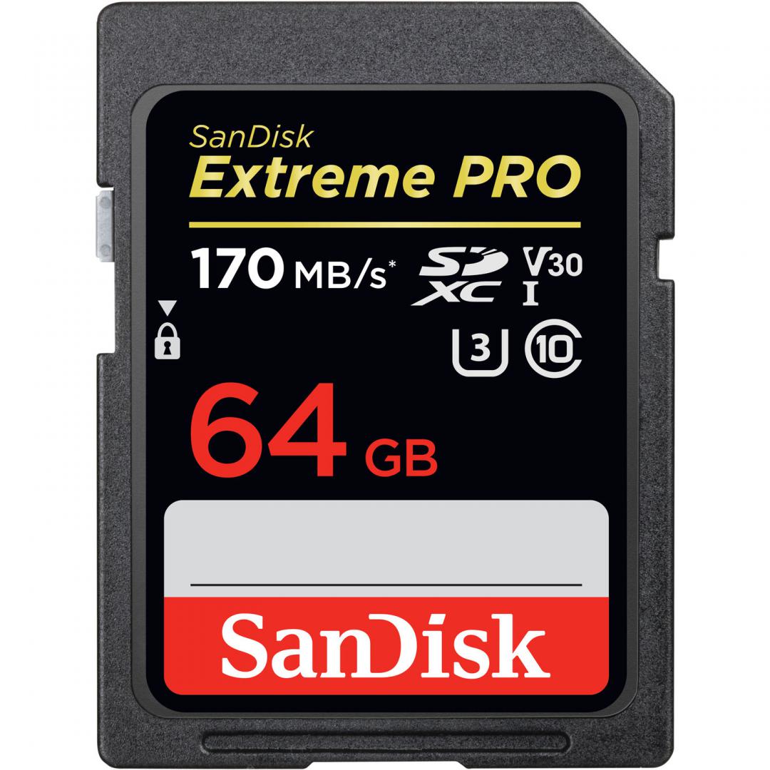 SanDisk SD Card 64GB CL10 SDSDXXU-064G-GN4IN