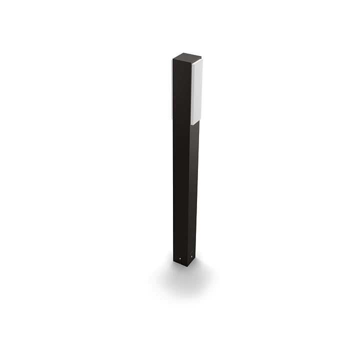 Stalp LED pentru exterior Philips STRATOSPHERE, 3.8W, 800 lm, lumina neutra (4000K), IP44, 770x60x76mm, Antracit
