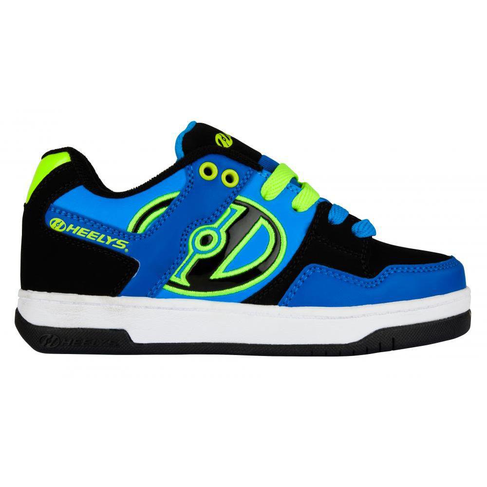 Pegas ROLE HEELYS FLOW 40.5 ALBASTR NEGRU LIME