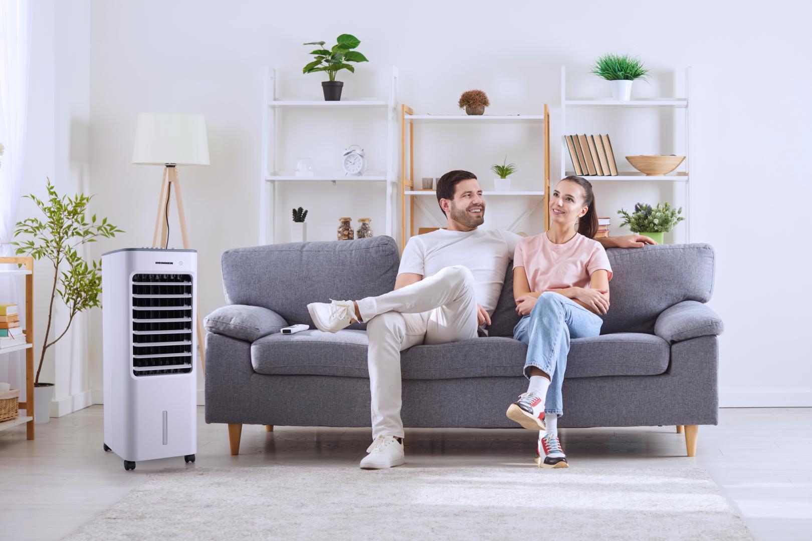 Ventilator Racire Heinner HACLP-M53WH (ventilator cu Efect de Racire Prin Evaporare Heinner HACLP-M53WH)