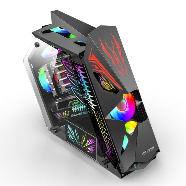 Carcasa Pro Gaming Hercule Black (Carcasa Pro Gaming Hercule Black)