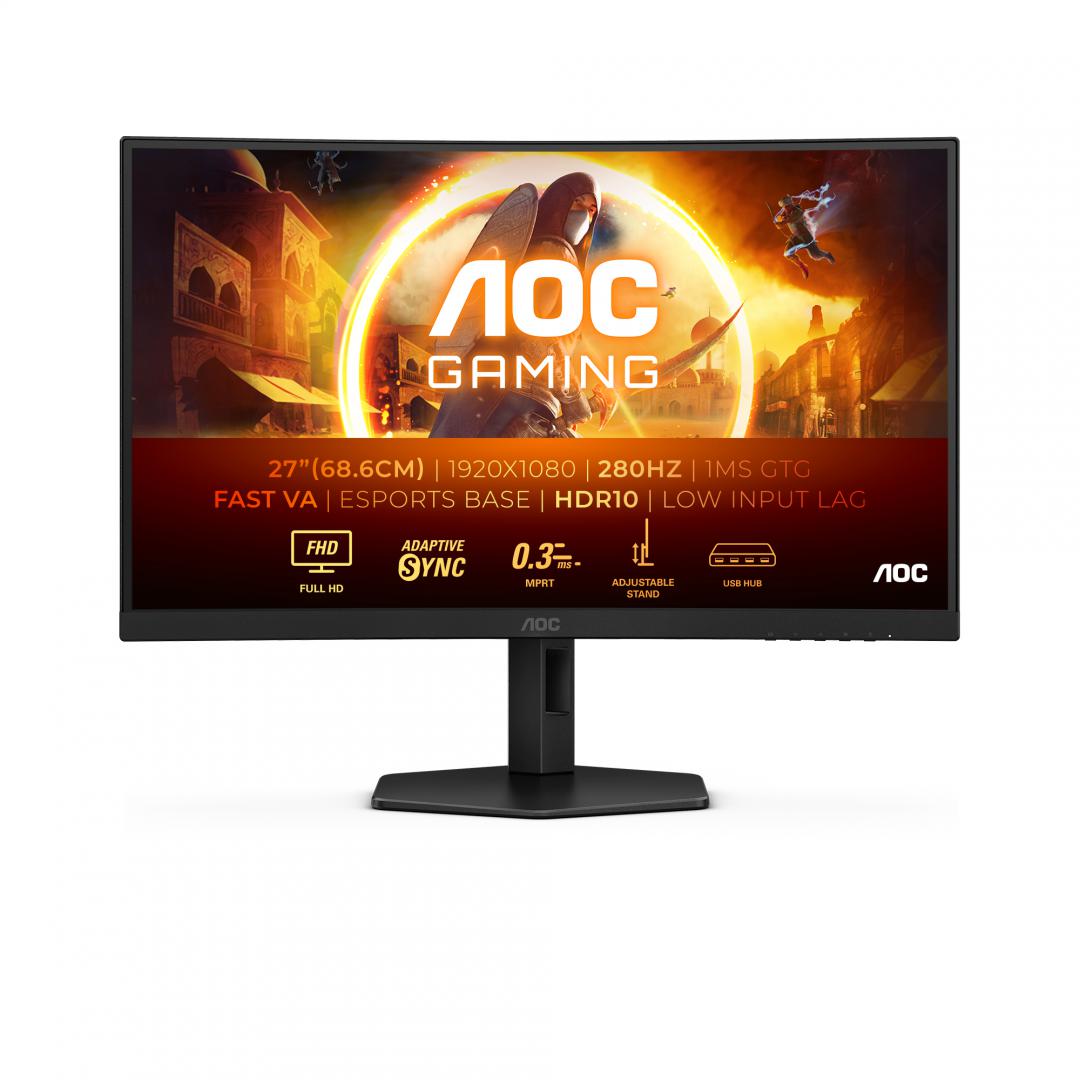 Resigilat - Monitor Aoc 27" C27G4ZXU (Monitor Aoc 27" C27G4ZXU)