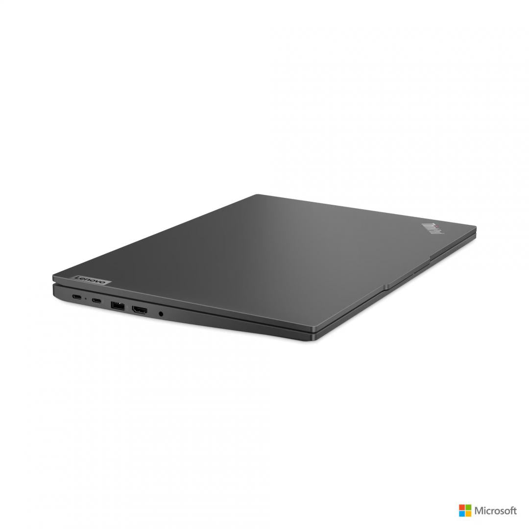 Laptop Business Lenovo ThinkPad E14 Gen 7, cu procesor Intel Core Ultra 7 255H, 14'' IPS, 16 GB DDR5, 1 TB SSD, Intel Arc 140T, Fara OS, 3 ani Garantie